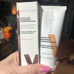 volition chocolate macadamia hydrating mask 60ml.  Brand New In Box Sealed!